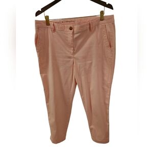 Talbots Girlfriend Chino Pants Pink Size 14